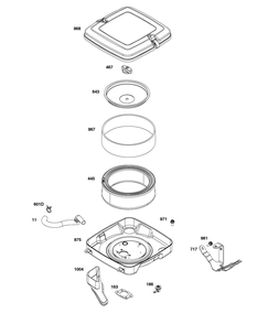 Air Cleaner Group Diagram and Parts List for 38E347-0108-G1 200000 - 399999 Briggs and Stratton Engine